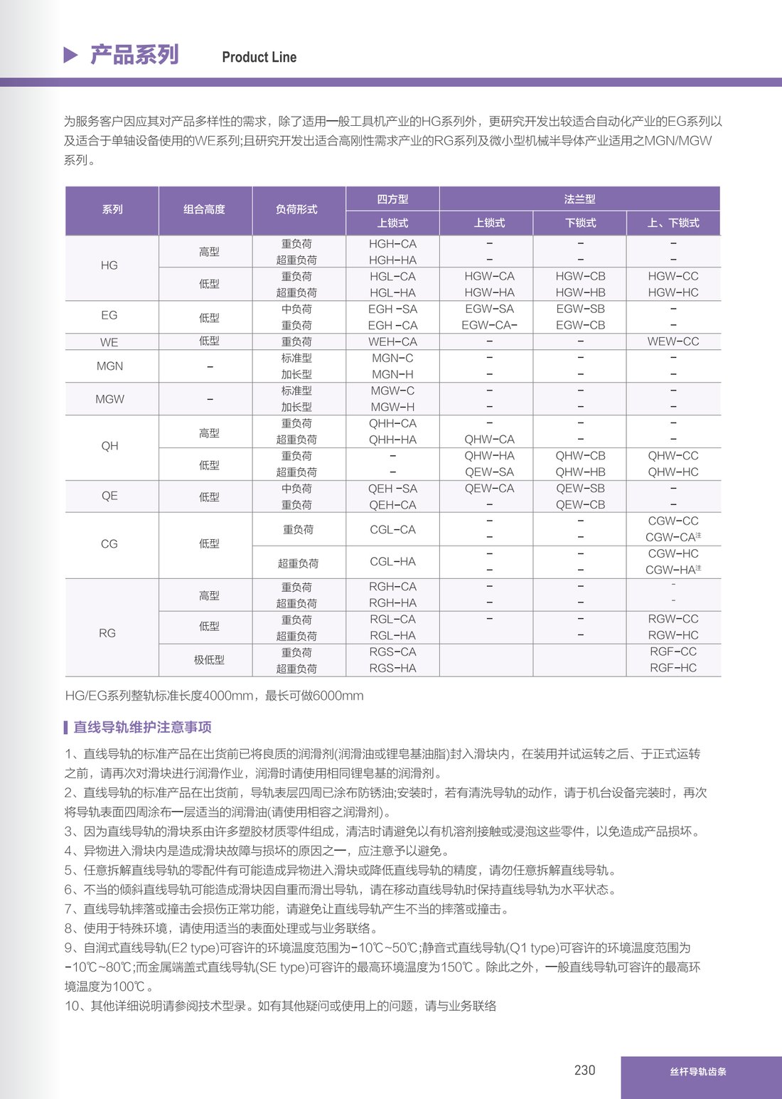 直线导轨